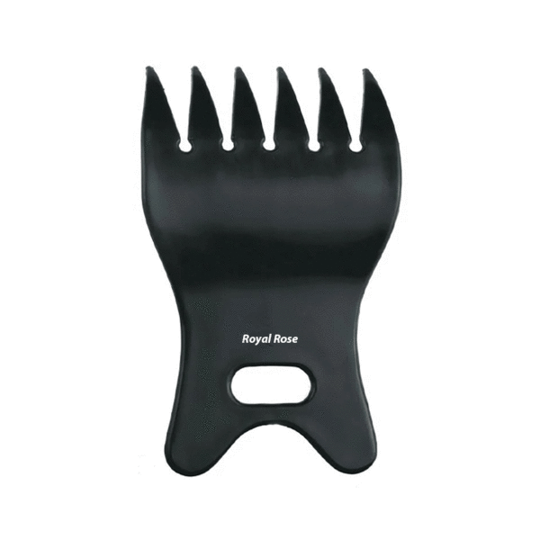 3012 Modeling comb, black 130 x 70 mm.